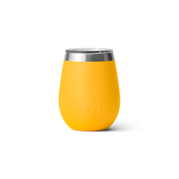 Alpine Yellow Yeti Rambler 10 oz Wine Tumbler Beer & Barware | WHERZ-6381