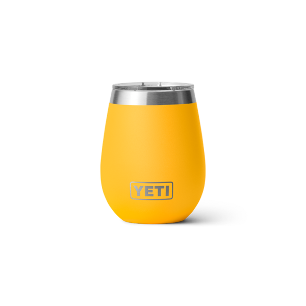 Alpine Yellow Yeti Rambler 10 oz Wine Tumbler Beer & Barware | WHERZ-6381