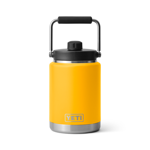 Alpine Yellow Yeti Rambler Half Gallon Water Jug Water Bottles & Jugs | TAHRX-0175