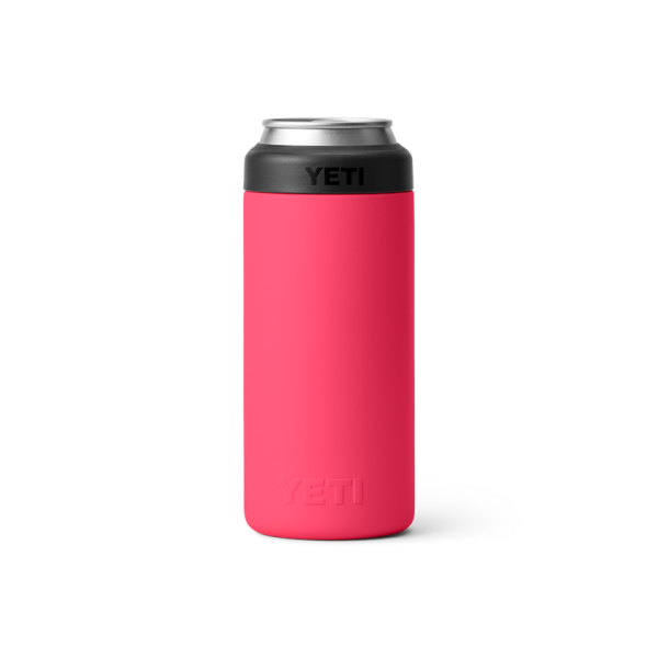 Bimini Pink Yeti Rambler 12 oz Colster Slim Can Cooler Beer & Barware | TBAVD-8653