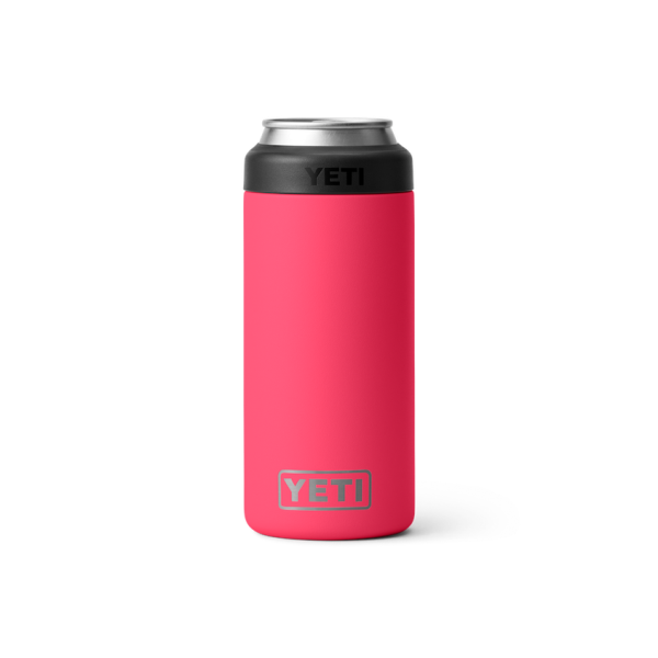 Bimini Pink Yeti Rambler 12 oz Colster Slim Can Cooler Beer & Barware | TBAVD-8653