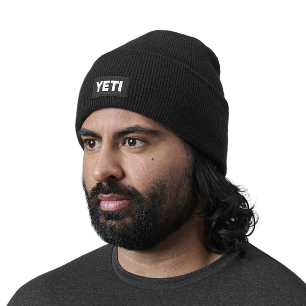 Black Yeti LOGO BEANIE Hats | CRAHT-2097