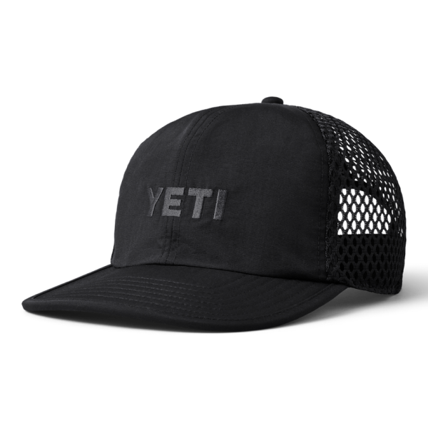 Black Yeti Logo Performance HAT Hats | NUFXW-9184