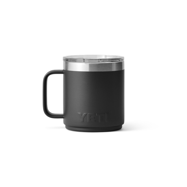 Black Yeti Rambler 10 oz Stackable Mug Coffee & Mugs | KNOJF-0257