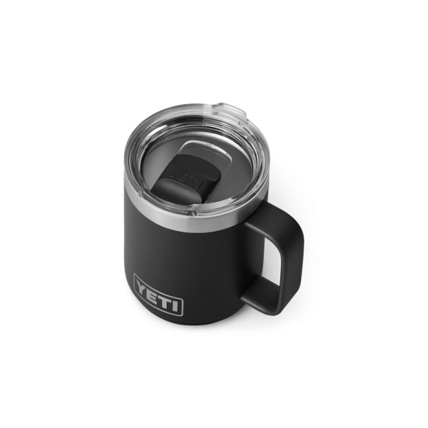 Black Yeti Rambler 10 oz Stackable Mug Coffee & Mugs | KNOJF-0257