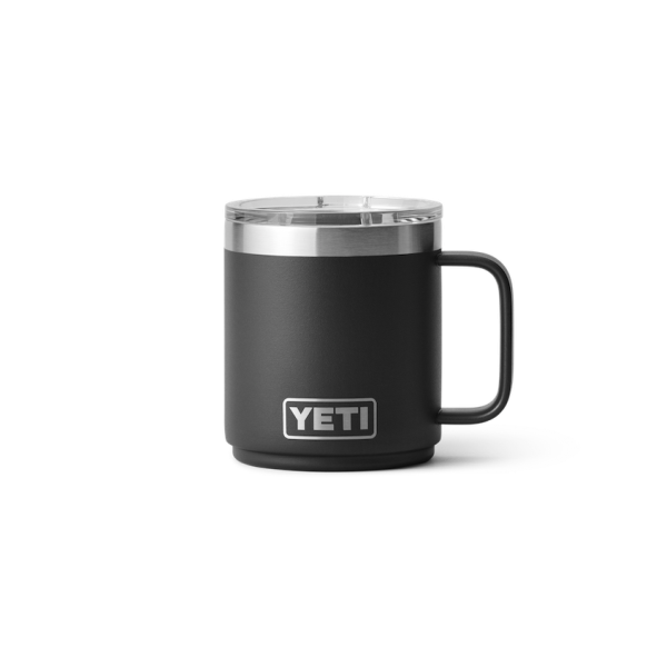 Black Yeti Rambler 10 oz Stackable Mug Coffee & Mugs | KNOJF-0257