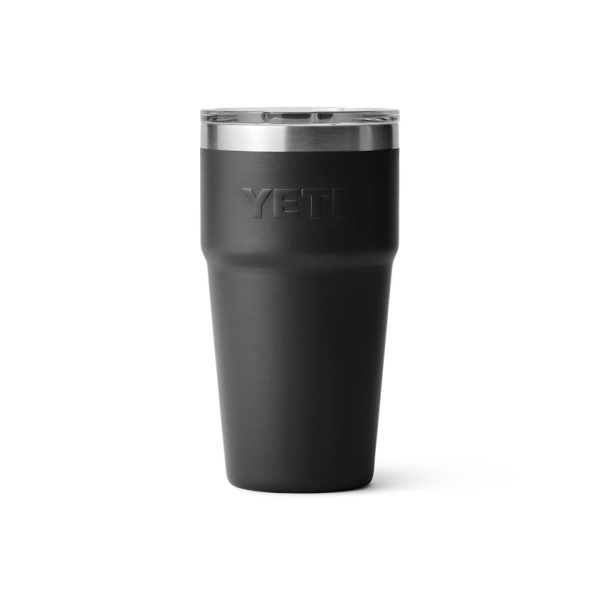 Black Yeti Rambler 16 oz Stackable Pint Beer & Barware | FSNRB-4730