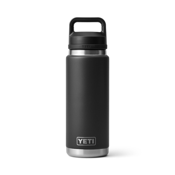 Black Yeti Rambler 26 oz Water Bottle Water Bottles & Jugs | SEJFZ-5823