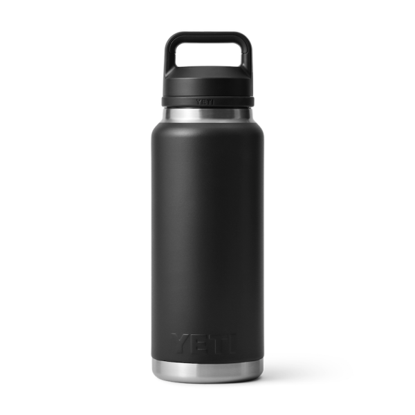 Black Yeti Rambler 36 oz Water Bottle Water Bottles & Jugs | FBLXO-4156