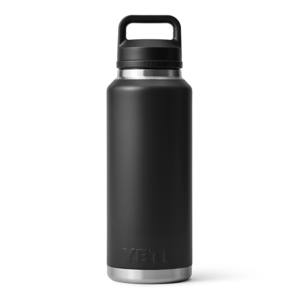 Black Yeti Rambler 46 oz Water Bottle Water Bottles & Jugs | LNAYR-9501