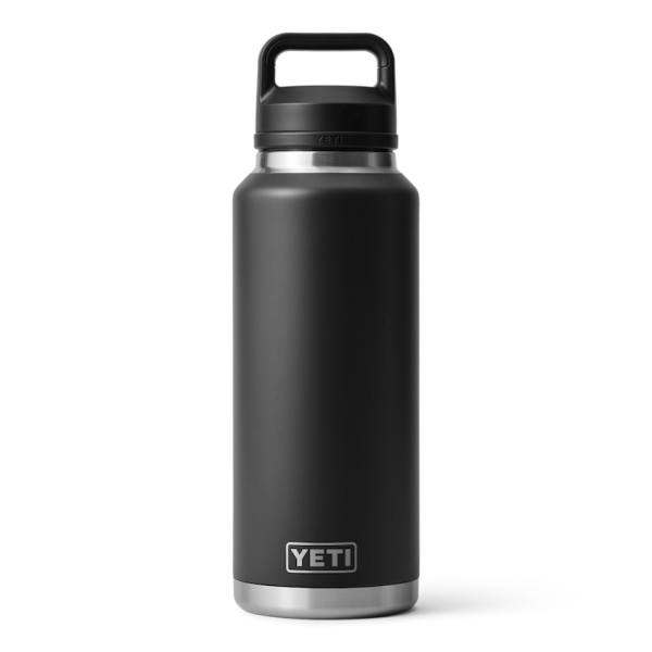 Black Yeti Rambler 46 oz Water Bottle Water Bottles & Jugs | LNAYR-9501