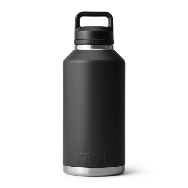 Black Yeti Rambler 64 oz Water Bottle Water Bottles & Jugs | TKWFV-4268