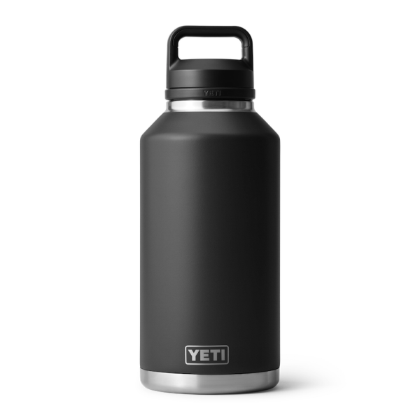 Black Yeti Rambler 64 oz Water Bottle Water Bottles & Jugs | TKWFV-4268