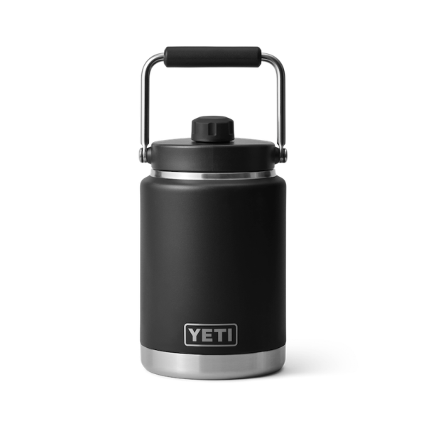 Black Yeti Rambler Half Gallon Water Jug Water Bottles & Jugs | YLCUJ-1390