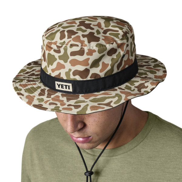 Brown/Camo Yeti Camo Boonie Hat Hats | PBFNR-3579