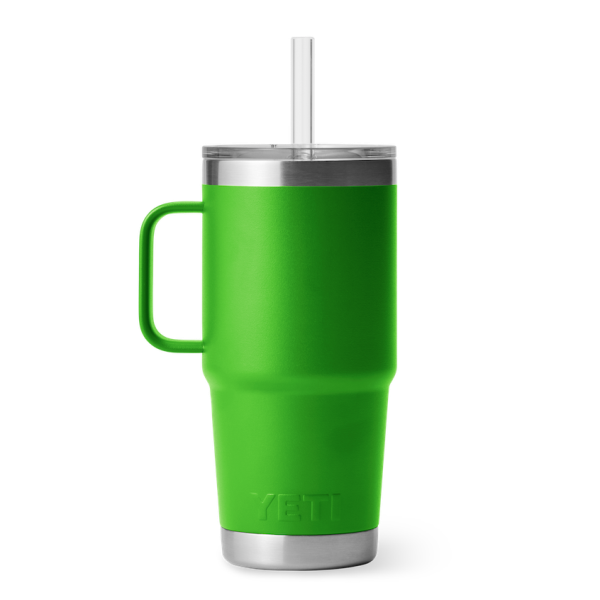 Canopy Green Yeti Rambler 25 oz Mug Straw Drinkware | DEGBP-4286