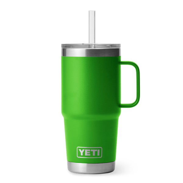 Canopy Green Yeti Rambler 25 oz Mug Straw Drinkware | DEGBP-4286