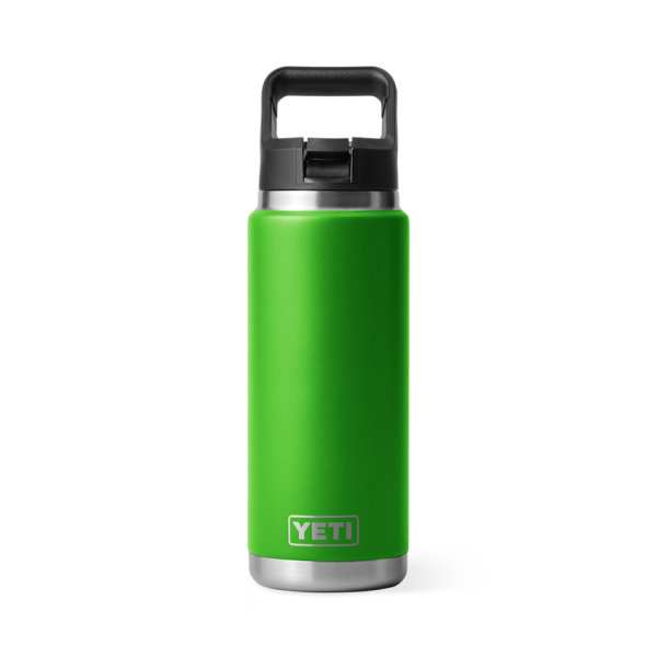 Canopy Green Yeti Rambler 26 oz Water Bottle Straw Drinkware | KHZNT-0387