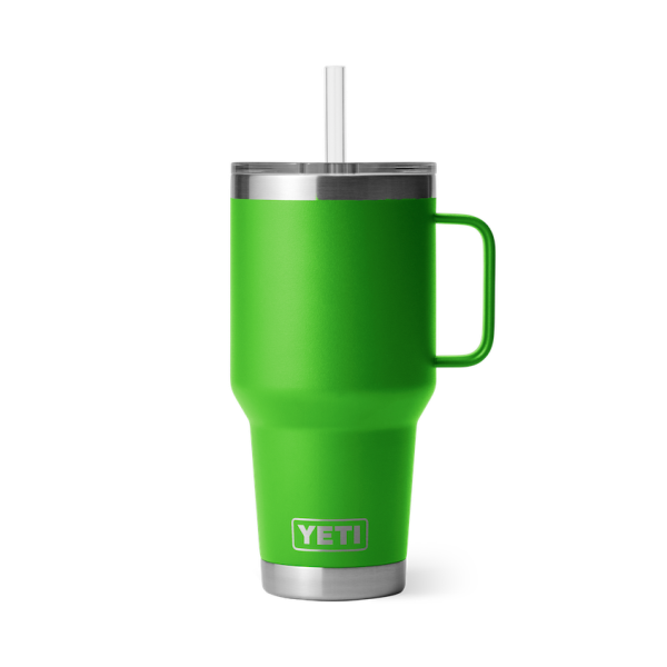 Canopy Green Yeti Rambler 35 oz Mug Straw Drinkware | FRSJV-3286