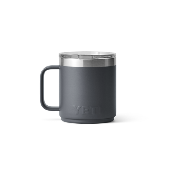 Charcoal Yeti Rambler 10 oz Stackable Mug Coffee & Mugs | QRCPI-2940