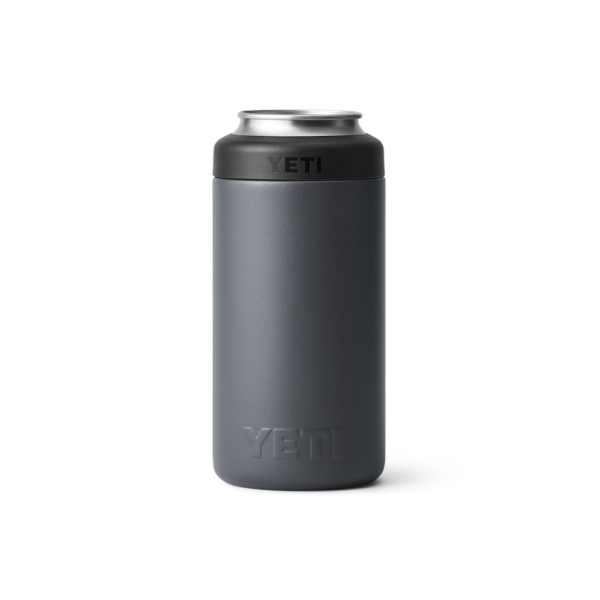 Charcoal Yeti Rambler 16 oz Colster Tall Can Cooler Beer & Barware | VUYMW-1634