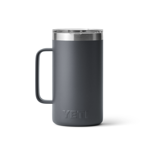 Charcoal Yeti Rambler 24 oz Mug Coffee & Mugs | PTCEK-5893