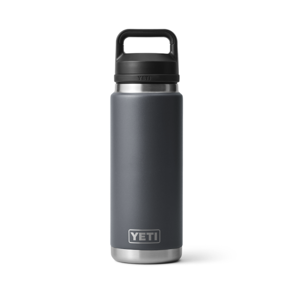 Charcoal Yeti Rambler 26 oz Water Bottle Water Bottles & Jugs | NCROS-3190