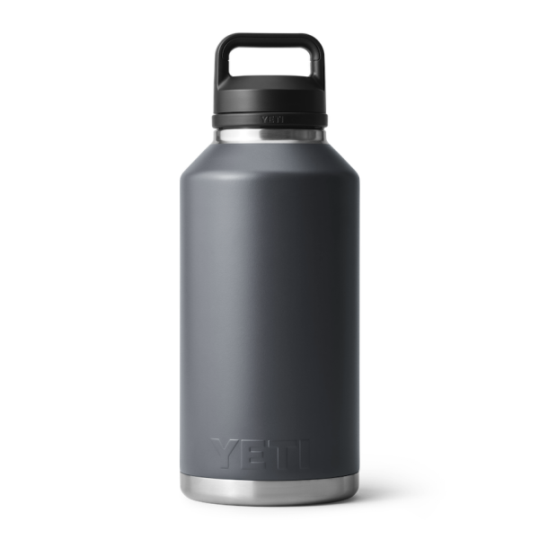 Charcoal Yeti Rambler 64 oz Water Bottle Water Bottles & Jugs | WGQHY-2189