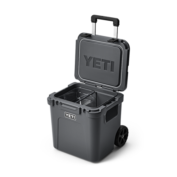 Charcoal Yeti Roadie 48 Wheeled Cooler Wheeled Coolers | OJCER-5719