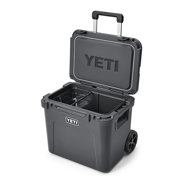 Charcoal Yeti Roadie 60 Wheeled Cooler Wheeled Coolers | LRXGU-5386