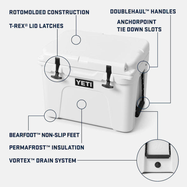 Charcoal Yeti Tundra 35 Hard Cooler Hard Coolers | HFJUL-9217