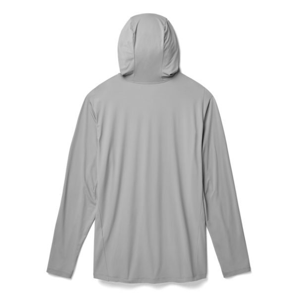 Gray Yeti Hooded Long Sleeve Sunshirt Sunshirts | URPKD-7421