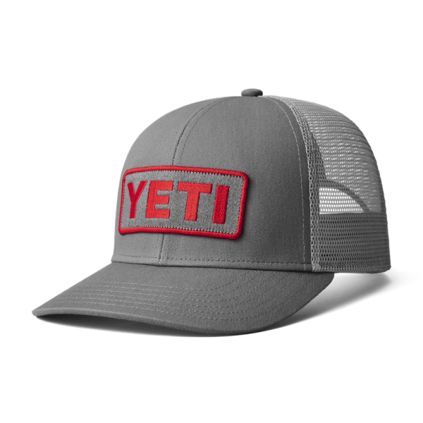 Gray Yeti Logo Badge Trucker Hat Hats | TGRYA-3842