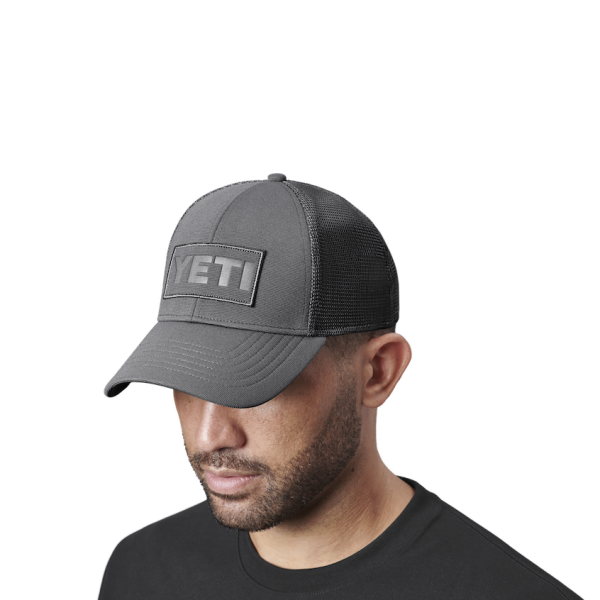 Gray Yeti Patch On Patch Trucker Hat Hats | VYGEA-5798