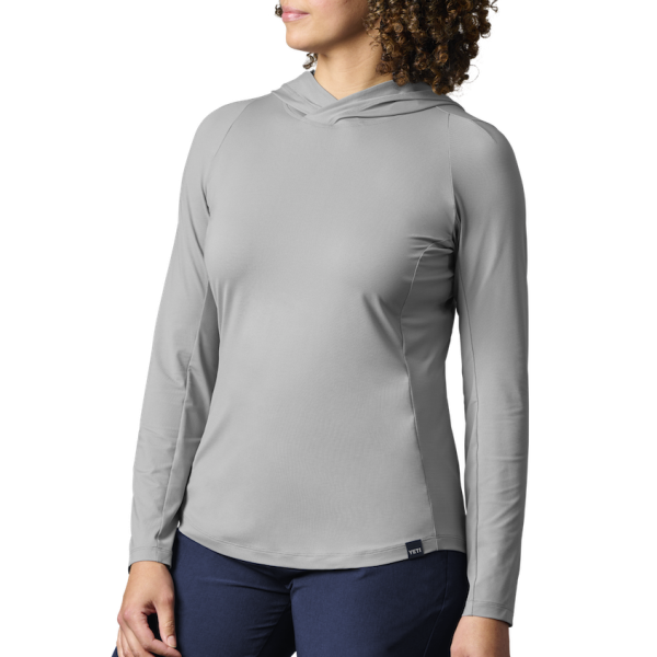 Gray Yeti Women's Hooded Long Sleeve Sunshirt Sunshirts | MZIUE-2506