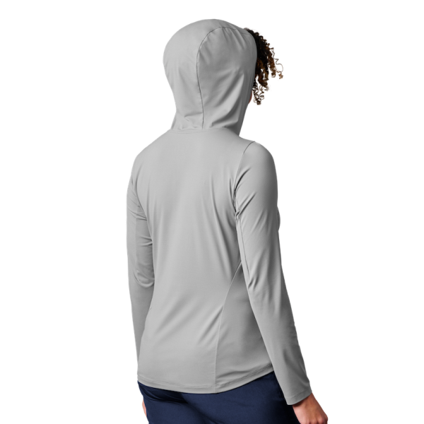 Gray Yeti Women's Hooded Long Sleeve Sunshirt Sunshirts | MZIUE-2506