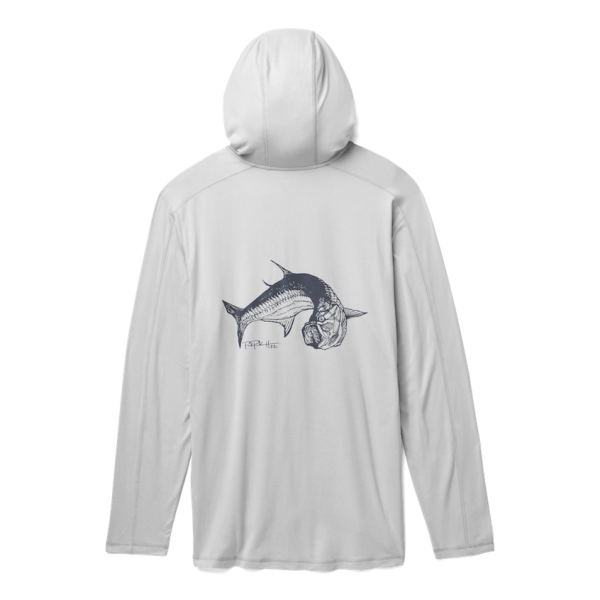 Heather Light Gray Yeti YETI X Captains for Clean Water Long Sleeve Pullover Long Sleeve Pullover | URFBQ-3245