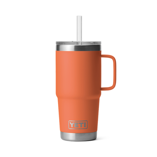 High Desert Clay Yeti Rambler 25 oz Mug Straw Drinkware | YZERQ-0516