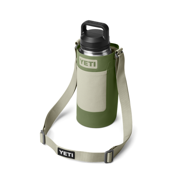 Highlands Olive Yeti Rambler Bottle Sling Large Accessories | KLEUH-5891