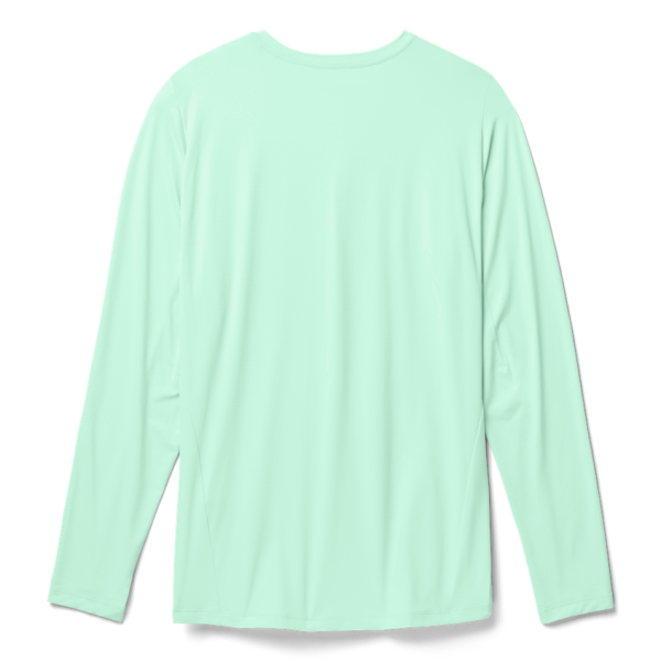 Ice Blue Yeti Crew Neck Long Sleeve Sunshirt Sunshirts | WLQOX-7491