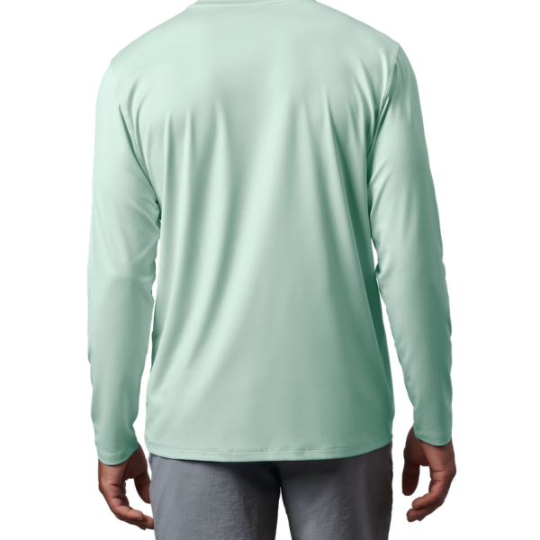 Ice Mint Yeti Pocket Long Sleeve Sunshirt Sunshirts | GJVXD-4750