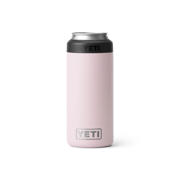 Ice Pink Yeti Rambler 12 oz Colster Slim Can Cooler Beer & Barware | QUOBZ-3861