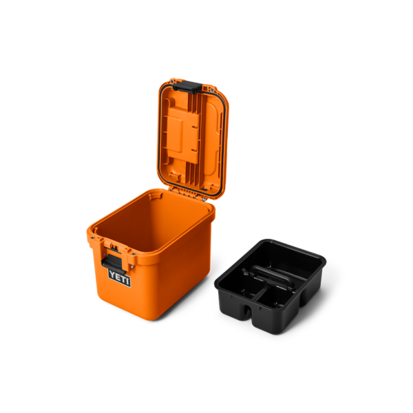 King Crab Orange Yeti Loadout GoBox 15 Gear Case Storage | QZMVA-2916