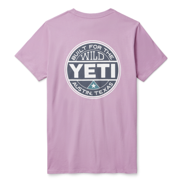 Lavender Yeti Women\'s Built For The Wild Short Sleeve T-Shirt Short Sleeve T-Shirt | VPBGI-1279