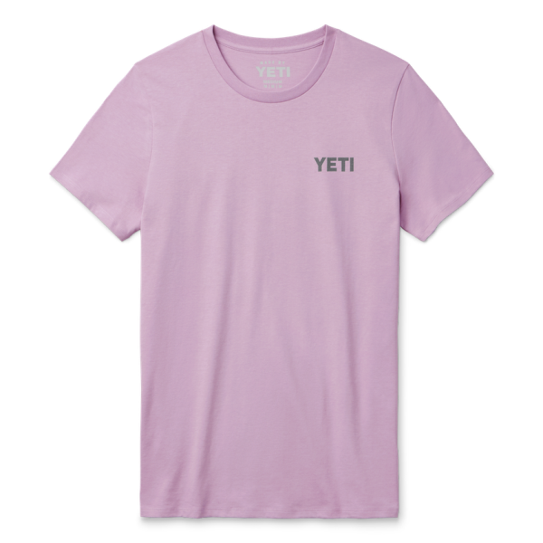 Lavender Yeti Women's Mountain Bear Short Sleeve T-Shirt Short Sleeve T-Shirt | ZJNHE-3124