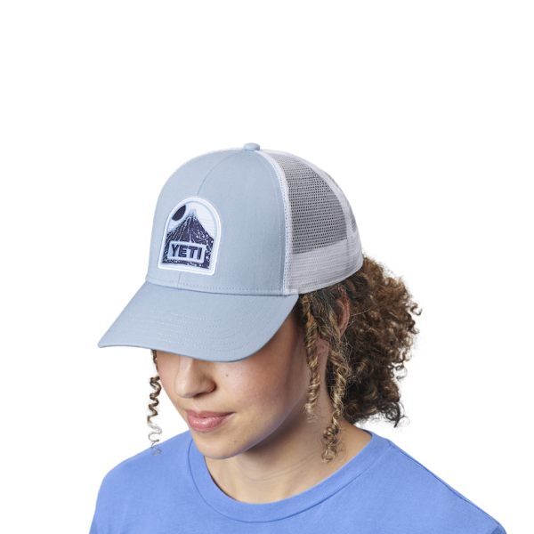 Light Blue Yeti Women's Summit Badge Hat Hats | MBTKQ-8192