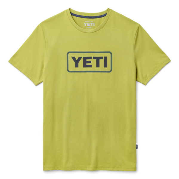 Moss Yeti Badge Logo Short Sleeve T-Shirt Short Sleeve T-Shirt | IJTUN-3416