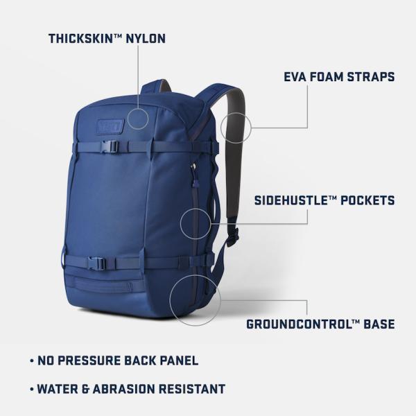 Navy Yeti Crossroads 22L Backpack Backpacks | WJAFP-3407