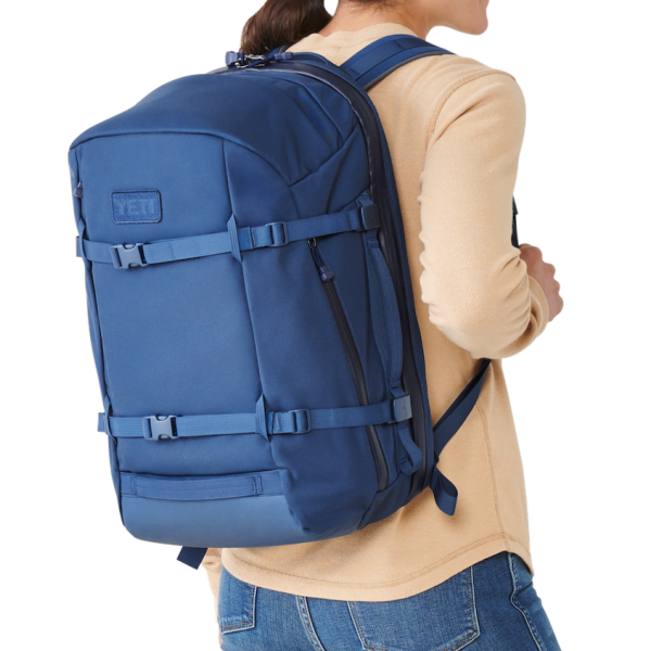 Navy Yeti Crossroads 35L Backpack Backpacks | HGOPY-8569