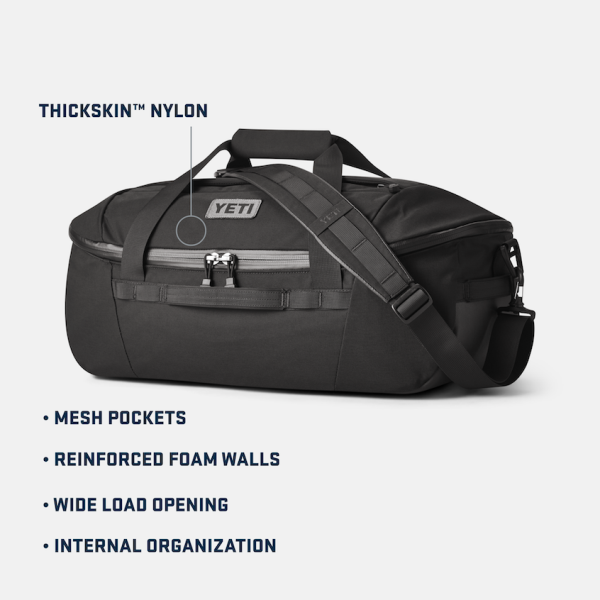 Navy Yeti Crossroads 40L Duffel Duffels | YNJUW-8732